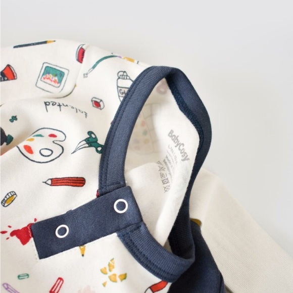 Organic Comfort Meets Adorable Design: 2-Piece Little People Set - Picture 8 of 8